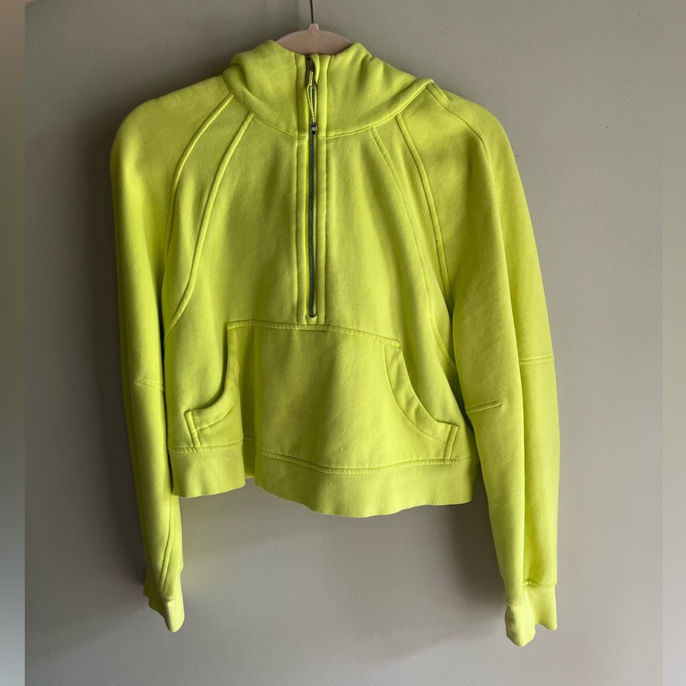 Scuba Oversized Half-Zip Hoodie